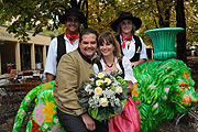 Das Narrhalla Prinzenpaar 2011 Werner II. und Anja I.  (Foto. Ingrid Grossmann)